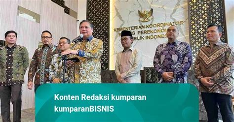 Airlangga Semringah Ekonomi China Tumbuh 5 3 Persen Investasi Terus