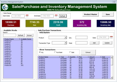 Inventory Management Template In Excel The Easiest Way To Manage Your