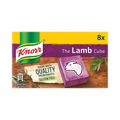 Knorr Cubes Lamb 80g What S Instore