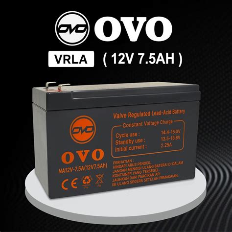 Ovo V Ah Vrla Baterai Ups Paimon Store