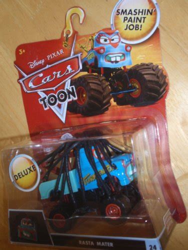 Mattel Disney Pixar Cars Toon 155 Die Cast Car Oversized Vehicle Rasta Mater