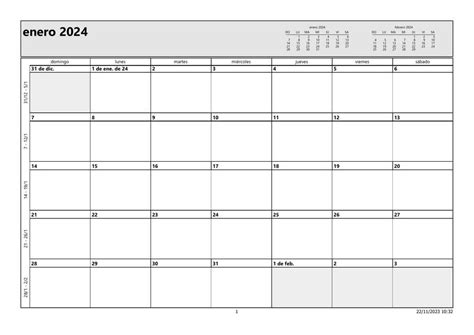 Calendario Mensual 2024 Carolina Diaz Udocz