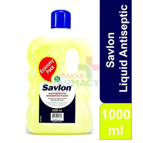 Savlon Liquid Antiseptic 1 Litre Khandakar Pharmacy