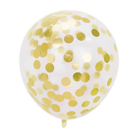 Confetti Balloon Pack Of 5 ThePartyPopper