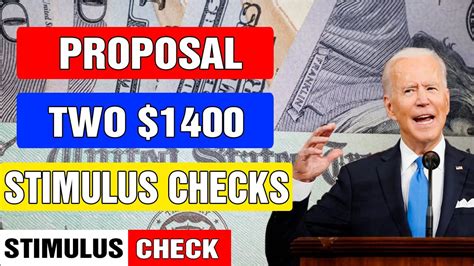 Stimulus Check Update Stimulus Checks Proposal State Stimulus