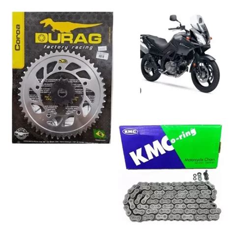 Kit Relação Durag Kmc Dl 650 V stron 2019 Parcelamento sem juros