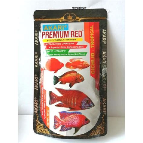 Jual Pelet Ikan Siklit Akari Premium Red Gr Mm Shopee Indonesia