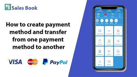 How To Create Payment Method And Transfer From One Payment Method To