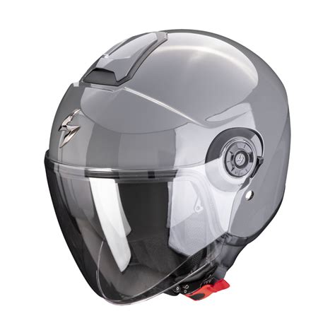 Scorpion Helmet Exo City Ii Solid Jet Moto Scooter Cement Grey