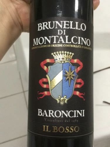 Baroncini Il Bosso Brunello Di Montalcino Vivino Us