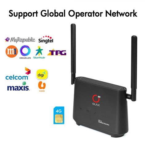 AX5 Pro 4G Industrial Router LTE CAT4 Indoor Wifi Router With Sim Card Slot