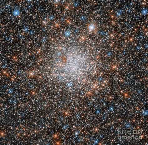 Globular Cluster Ngc Photograph By Nasa Esa Hubble Stsci Science