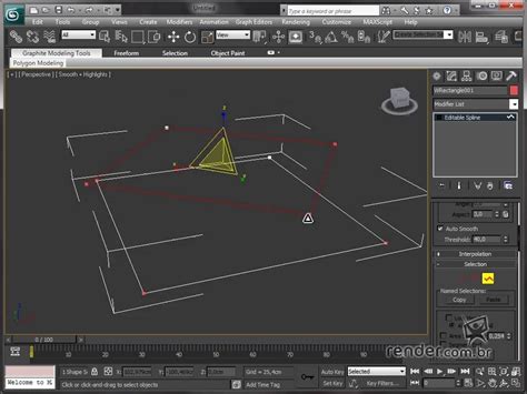 Trabalhando Com Linhas Editáveis Editable Spline M3a1 Curso 3ds Max Youtube