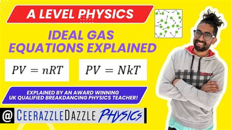 A Level Physics A Ideal Gas Equations PV NRt And PV Nkt Explained