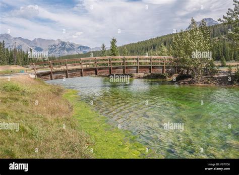 Cascade Pond Banff National Park Alberta Canada Stock Photo Alamy