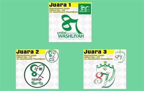 Pemenang Lomba Logo Hut Ke 87 Al Washliyah Kabar Washliyah