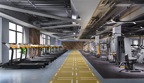 Gym Fitness Interior Design Instyle Deco Paris