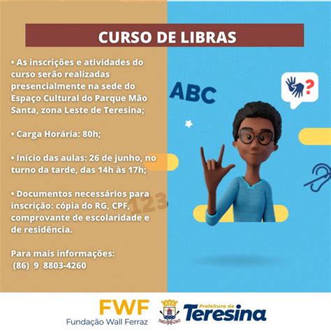 Fundação Wall Ferraz está inscrições abertas para cursos gratuitos