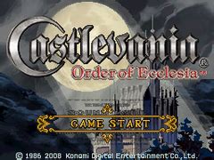 Castlevania: Order of Ecclesia — StrategyWiki | Strategy guide and game ...