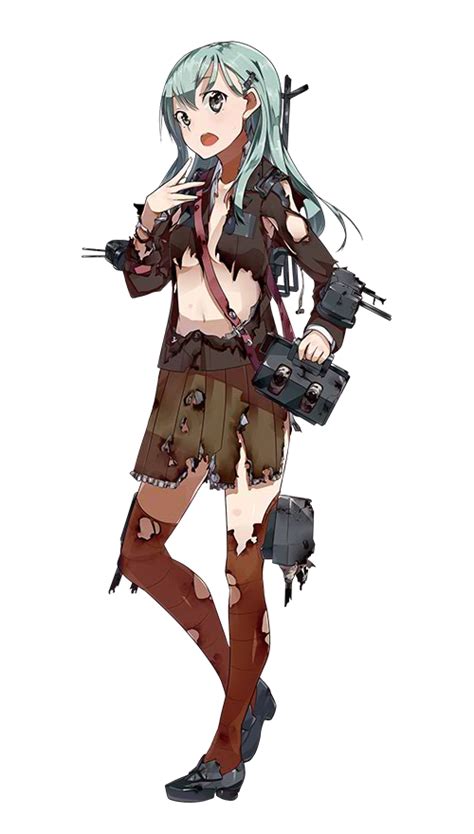 艦これ中破絵bot On Twitter 鈴谷は最上型重巡洋艦の3番艦。横須賀海軍工廠生まれなんだよ～、ふふ～ん。 巡洋艦の名前は川由来な