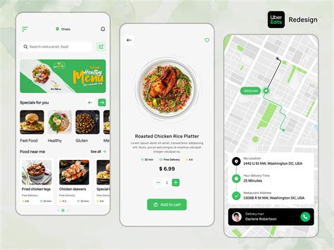 Uber Eats Mobile App Redesign On Behance