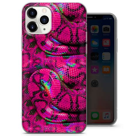 Snake Phone Case Cover Python Reptile Wildlife Snake Skin Etsy