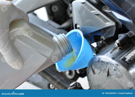 New Engine Oil Filter Change Stock Photo - Image of editorial, disease ...