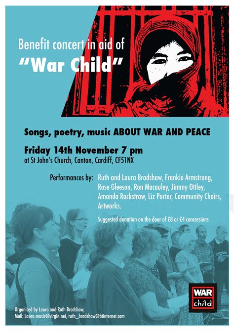 Concert In Aid Of The Charity War Child” Friday 14th November At St