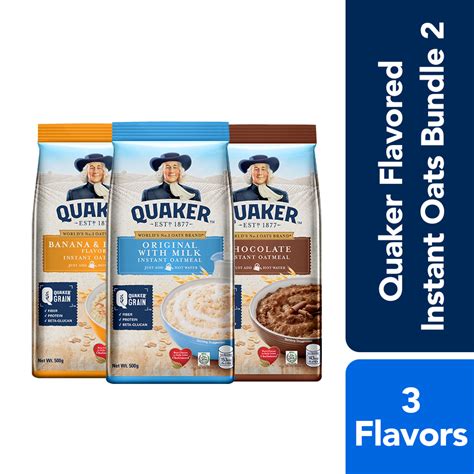 Quaker Flavored Oats Bundle 2 Lazada PH