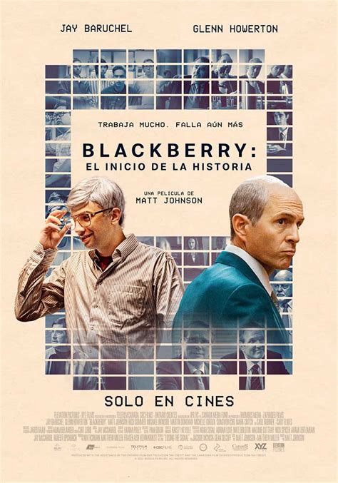 Película Blackberry el inicio de la historia 2023 Diamond Films