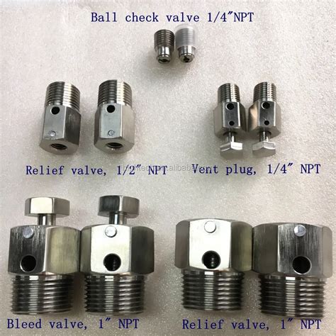 Stainless Steel Bleeder Valve Npt Hydraulic Air Bleed Valve Buy