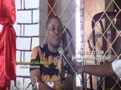 Frère Christian DAKUMUNDA Les Musiciens Congolais Profanes sont des