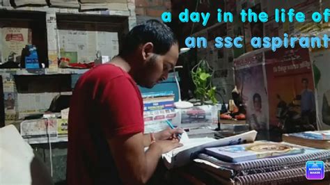 A Day In The Life Of An Ssc Cgl Aspirant Study Vlog Villagestudy