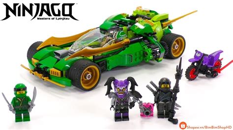 Đồ Chơi Xếp Hình Lego Ninjago Lắp Ráp Siêu Xe Ninja Chiến Binh Bóng Đêm