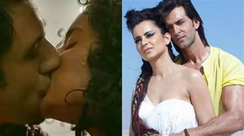 Kangana Ranaut Takes A Dig At Hrithik Roshan As She Denies Kissing Vir