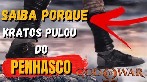 Porque Kratos Pulou Do Penhasco No Primeiro God Of War Livro