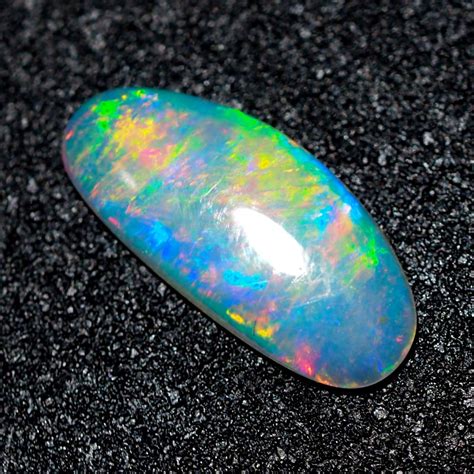 09cts Rare Shell Fossil Opal From Coober Pedy