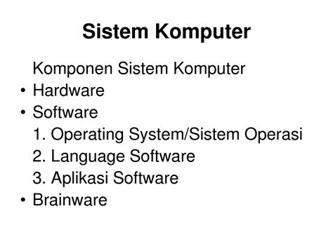 SOLUTION Materi 1 Pengenalan Sistem Operasi Studypool