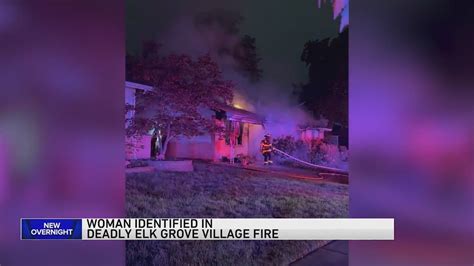 Woman Killed In Elk Grove Village House Fire Youtube