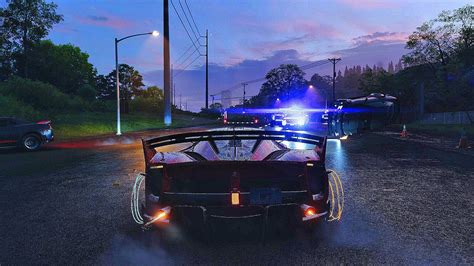 Need For Speed Unbound Level Max Heat Cop Chase Escape Ferrari Fxx