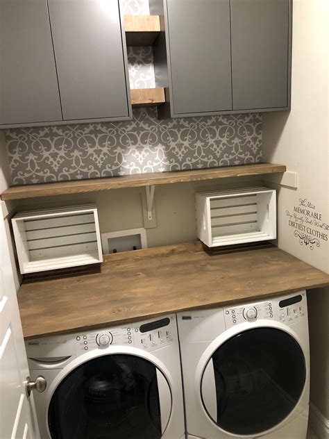 Laundry Room Renovation Folding Table Installation Artofit