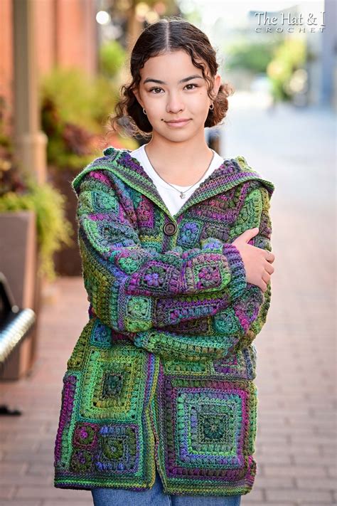 Crochet Pattern Square Scramble Sweater Crochet Pattern For Granny