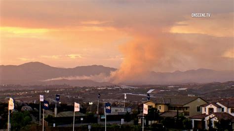 190 Acre Brush Fire Blazes Across Camp Pendleton Times Of San Diego