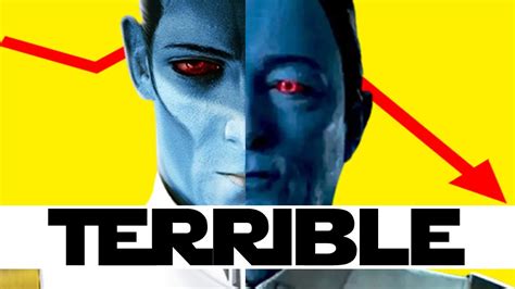 How To Ruin Thrawn Live Action Thrawn Vs Thrawn From The Books Youtube