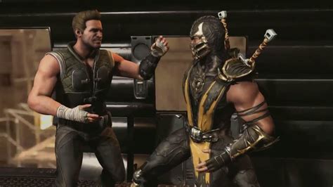 Mortal Kombat X First Story Mode Gameplay Footage Youtube