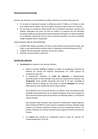 Derecho Internacional Privado Pdf