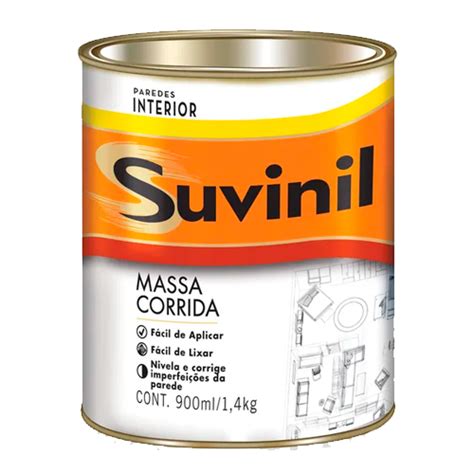 Massa Corrida Suvinil 900ml Aldo Tintas