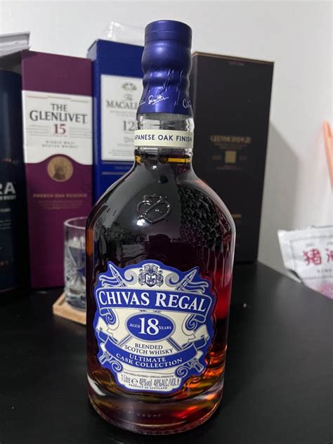 Chivas Regal 18 Yrs First Fill Japanese Oak Finish 1000ml Abv 48 Food