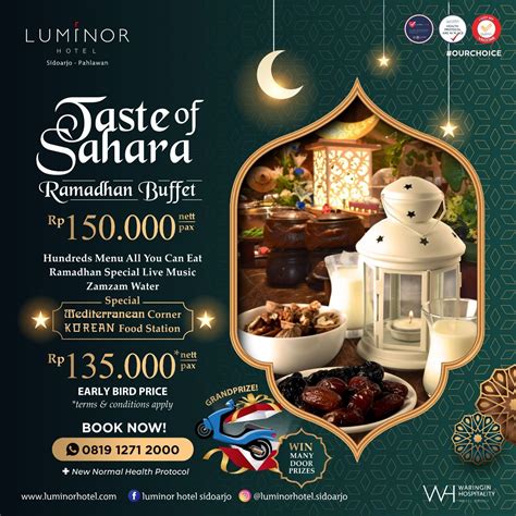 Hotel Luminor Sidoarjo Tawarkan Paket Buka Puasa Dengan Pemandangan Rooftop