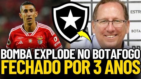 DI MARIA NO BOTAFOGO TF CONFIRMOU AGORA MARTELO BATIDO NOTICIAS DO